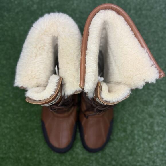 UGG Butte Worchester Brown Waterproof Leather Boots Mens 10
